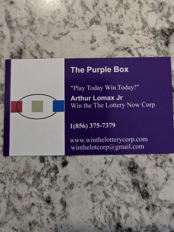 Small Purple Box